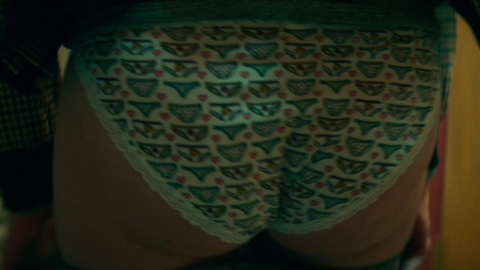 Sexiest Scenes of Kat from Antarctica. Underwear, butt cleavage, close up. 939989