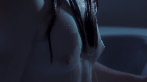 Charlene Cooper Nude as Ali. Breasts, hair over breasts, hot tub. 940292