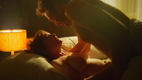 Leonie Benesch Nude as Eliza Hahn. Breasts, bedroom, hard nipples. 942278