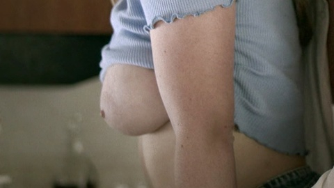 Gaby from Luis Miguel: The Series Naked. Breasts, couple, from behind. 941915