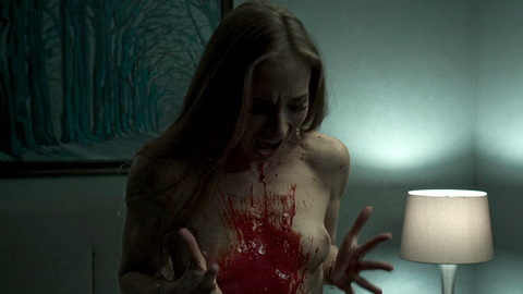 Estelle Girard Parks Nude as Young Woman. Breasts, covered in blood, nude. 942038