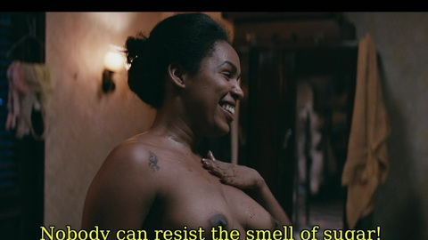 Ernesta from Hotel Coppelia Naked. Breasts, smiling, subtitles. 942845