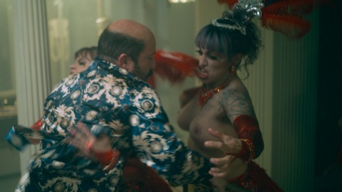 Sabine Varnes Nude as Zombie Showgirl. Breasts, nude, showgirl. 943766