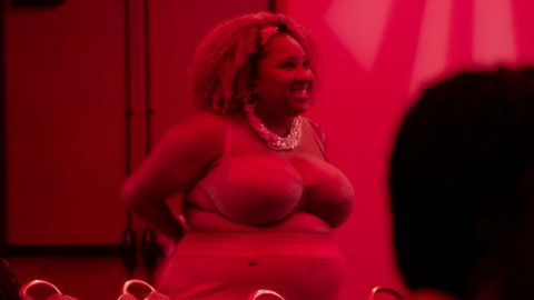 Sexiest Scenes of Various from A Black Lady Sketch Show. Underwear, bbw, curly hair. 943919