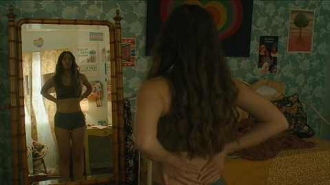 Sexiest Scenes of Delilah from Genera+ion. Underwear, bedroom, brunette. 946397