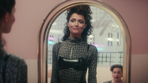 Sexiest Rose Byrne Scene in Physical. Sexy, black spandex, brunette. 990715