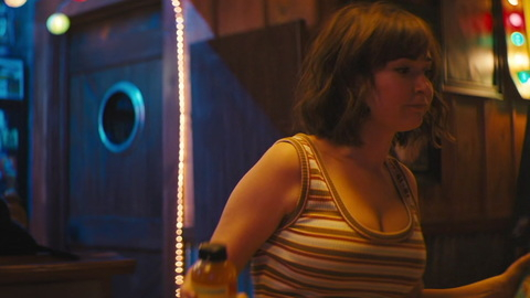 Sexiest Scenes of Cecily from Werewolves Within. Sexy, bar, brunette. 948221