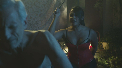 Sexiest Scenes of Emiliana from Two Cents From a Pariah. Sexy, black hair, bustier. 948533