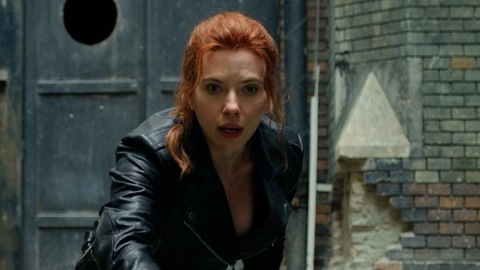 Hottest Scarlett Johansson Scene in Black Widow. Sexy, SFW, down blouse. 948698