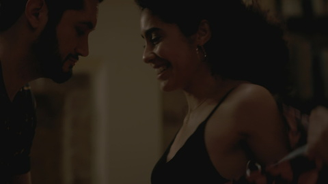Sexiest Scenes of Jess from Flatbush Misdemeanors. Underwear, black bra, curly hair. 949469