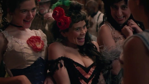 Hottest Sandy Honig Scene in Miracle Workers. Sexy, brothel, cleavage. 950852