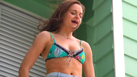 Sexiest Scenes of Elle Evans from The Kissing Booth 3. Bikini, Sexy, brunette, outdoors. 951773