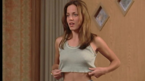 Sexiest Scenes of Amber from Married... with Children. Sexy, jean shorts, no bra. 951827