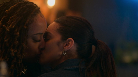 Hottest Odelya Halevi Scene in Good Trouble. Lesbian, SFW, interracial. 953924
