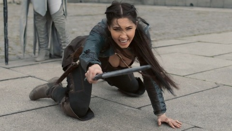 Hottest Talon Scenes. Sexy, braided hair, cleavage. 954057