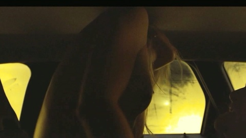Elizabeth Posey Naked as Tricia. Breasts, Sexy, backlit, backseat of car. 954759