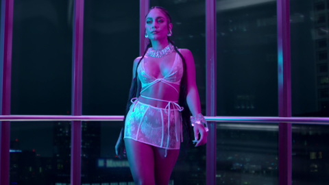 Vanessa Hudgens in Savage X Fenty Show (2019-2020) Underwear Braided Hair Cleavage 956073