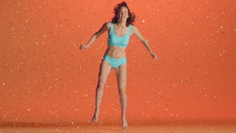 Sloggi ZERO Feel's Sexiest Scenes with Jade Henot. Sexy, Underwear, barefoot, bra. 956298