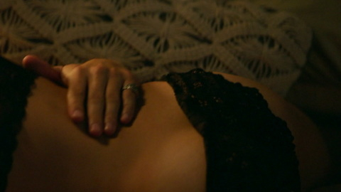 Hottest Lia Scenes. Sexy, Underwear, black bra, black panties. 957753