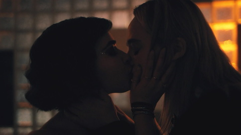 Hottest Janae Matthews Scenes. Lesbian, SFW, lesbian kiss. 958407