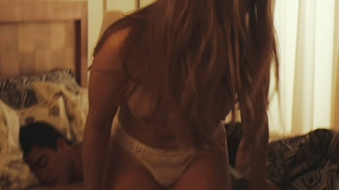 Nudes of Suzane von Richthofen from The Boy Who Killed My Parents. Breasts, Underwear, bedroom, getting out of bed. 958764