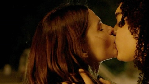 The Girl in the Woods's Sexiest Scenes with Stefanie Scott. Lesbian, Sexy, SFW, brunette. 959142
