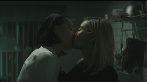 Invasion's Sexiest Scenes with Shioli Kutsuna. Lesbian, lesbian kiss, non nude. 963546