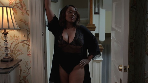Hottest Nancy Hallsen Scenes. Sexy, bedroom, cleavage. 960471