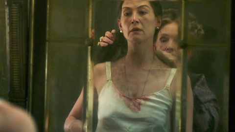 Hottest Rosamund Pike Scene in The Wheel of Time. Sexy, SFW, brunette. 992024