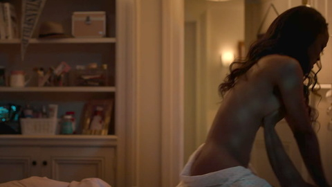 Nudes of Diana Tejada from Power Book II: Ghost. Butt, Sexy, hands over breasts, nude debut. 987510
