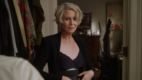 Hottest Miranda Hobbes Scenes. Underwear, black bra, closet. 964011