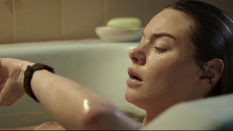 Camille Rowe Naked as Tina. Breasts, bathtub, in bath. 964857