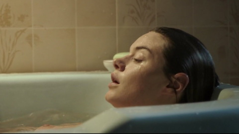 Camille Rowe Naked as Tina. Breasts, bathtub, in bath. 964851