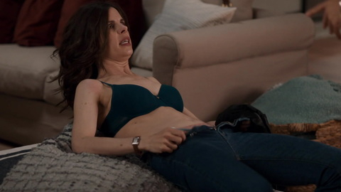 Pretty Hard Cases's Sexiest Scenes with Meredith MacNeill. Underwear, brunette, cleavage. 965802