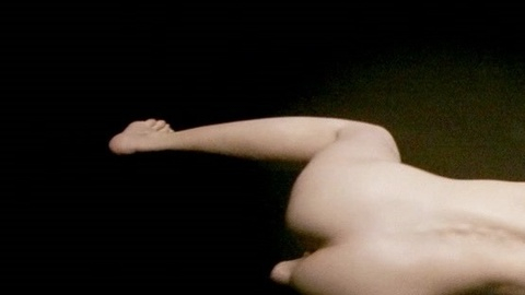 Martina Schöne-Radunski Naked in Sleep. Butt, black room, blonde. 967458
