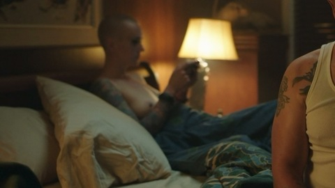 Jen Znack Naked as Skinhead Girl. Breasts, Tattoos, bedroom. 968763