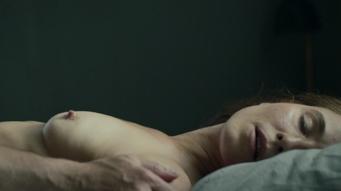 Noomi Rapace Naked as Maria. Breasts, eyes closed, hard nipple. 970023