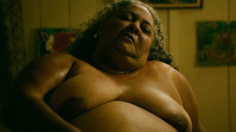 Aline Marta Maia Naked as Jandira. Breasts, bedroom, dark. 970041