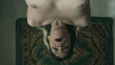 Ingrid Gaigher Naked as Isa. Breasts, topless, upside down. 970347