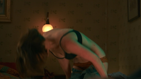 Hottest Tara McAllister Scenes. Underwear, black bra, brunette. 971517