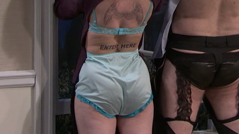 Sexiest Self - Various Characters Scenes. Underwear, back, back tattoo. 1019392