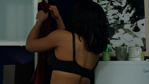 Hottest Dana Canedy Scenes. Underwear, black bra, office. 971535