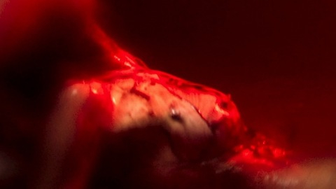 Chelsea Edge Naked as Charlotte. Breasts, blood, dark room. 971571