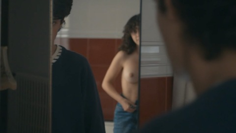 Nudes of Sara Amat from Cucut. Breasts, CMNF, bathroom. 973104