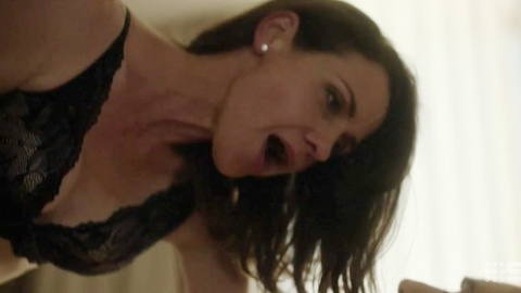 Hottest Melissa Caddick Scenes. Sexy, Underwear, bedroom, brunette. 973209