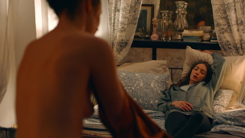 Ilinca Hărnuț Naked as Jo. Breasts, Sexy, bedroom, brunette. 974343