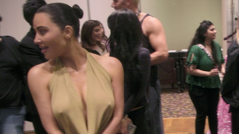 Sexiest Kim Kardashian Scene in The Kardashians. Sexy, hard nipples, pokies. 1008901