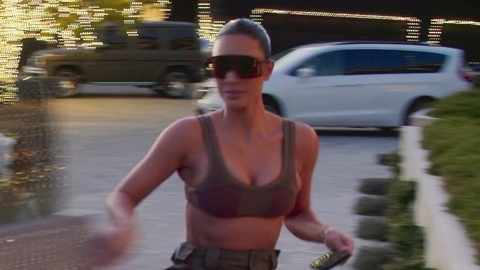 Sexiest Kim Kardashian Scene in The Kardashians. Sexy, SFW, brunette. 992851
