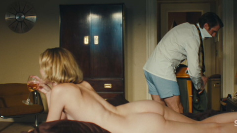 Allie Marie Evans Naked as N/A. Butt, CMNF, bedroom. 975051