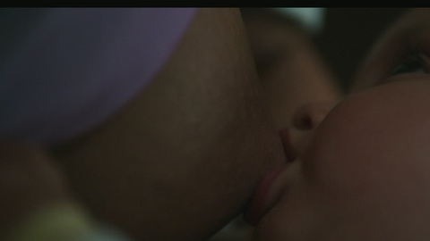 The Baby's Sexiest Scenes with Michelle De Swarte. Body Double, breastfeeding, close-up. 975090